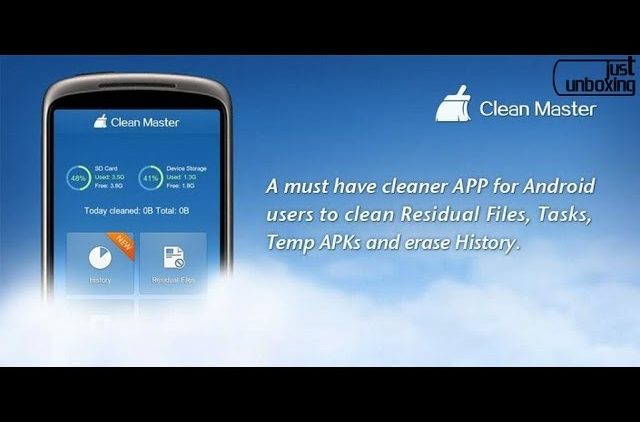 Clean Master – Mantén limpio tu dispositivo Android | Aplicaciones Android | Just Unboxing