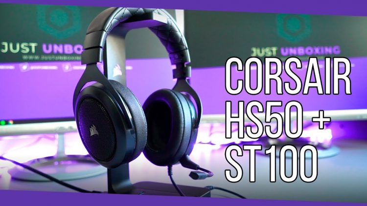 Mis nuevos auriculares gaming: Corsair HS50 y ST100