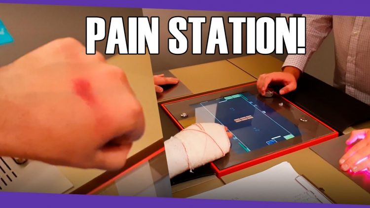 Pain Station, el videojuego que te castiga cuando pierdes!!