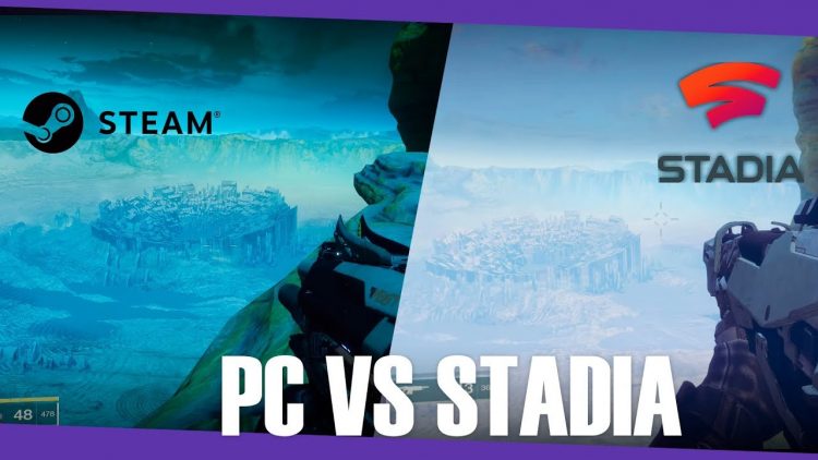 Destiny 2: Steam VS Stadia